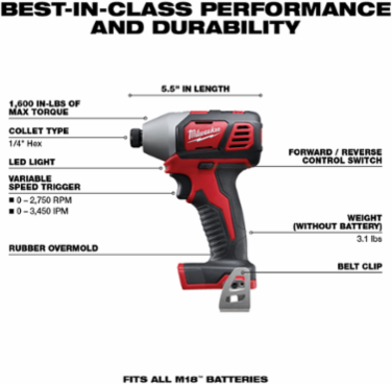 M18™ Cordless Lithium-Ion 3-Tool Combo Kit