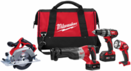 M18™ Cordless Lithium-Ion 4-Tool Combo Kit
