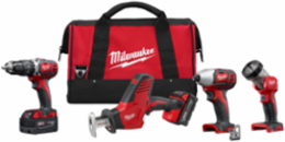 M18™ Cordless LITHIUM-ION 4-Tool Combo Kit