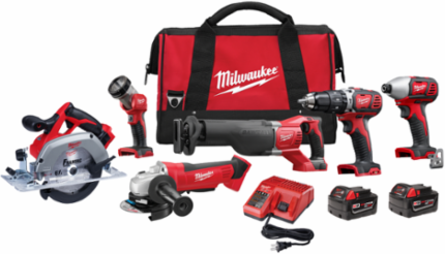 M18™ Cordless 6-Tool Combo Kit