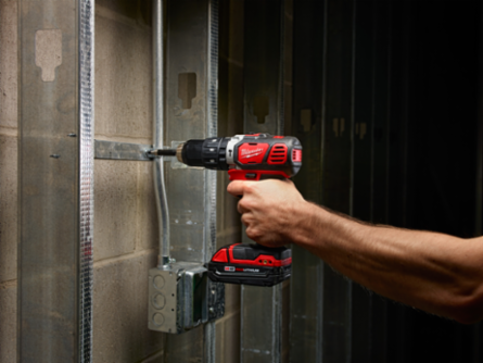 M18 Cordless 2 Tool Combo Kit with 1/2 Inch Hammer Drill, 1/4 Inch Impact Driver, 2 Batteries