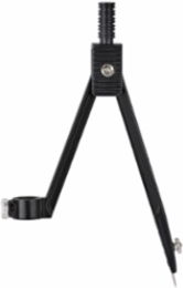 Compass/Scriber, 12 Inch Max Diameter, Coated Die-Cast Body