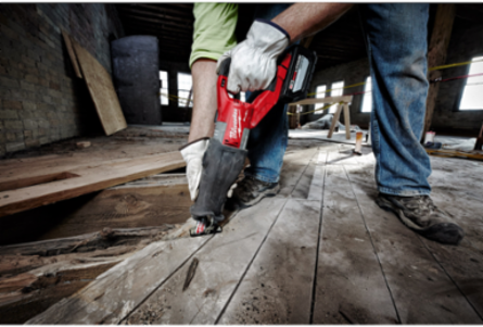 M18 FUEL™ SUPER SAWZALL® 1-1/4 Inch Stroke, 3000 SPM, Cordless, 12.25 lbs