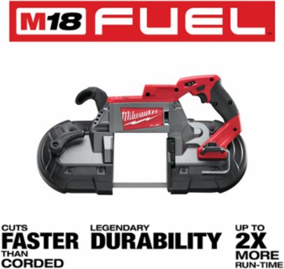 M18 FUEL Deep Cut Band Saw with 5 Inch Cutting Capacity, 13.64 lbs, Cordless