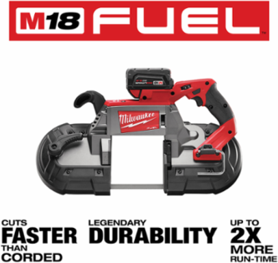 M18 FUEL™ Deep Cut Band Saw - 2 Battery Kit