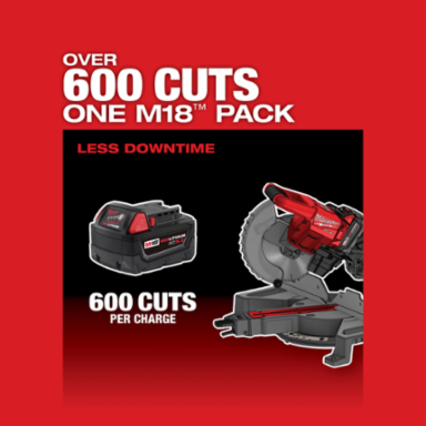 M18 FUELTM 7-1/4 Inch Dual Bevel Sliding Compound Miter Saw, 28 lbs, Cordless