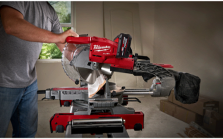 M18 FUEL 10 Inch Dual Bevel Sliding Compound Miter Saw, Cordless, 400 Cuts/Charge