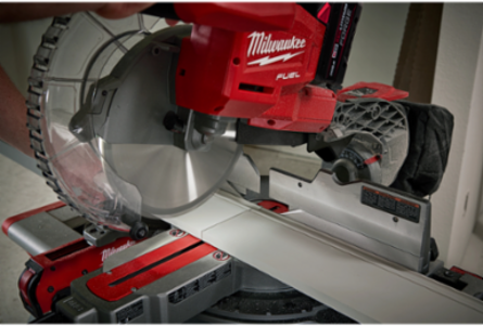 M18 FUEL 10 Inch Dual Bevel Sliding Compound Miter Saw, Cordless, 400 Cuts/Charge