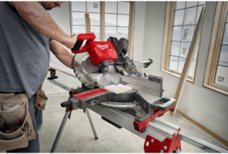 M18 FUEL 12 Inch Dual Bevel Sliding Compound Miter Saw Kit, 330 Cuts/Charge, 18V