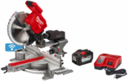 M18 FUEL 12 Inch Dual Bevel Sliding Compound Miter Saw Kit, 330 Cuts/Charge, 18V