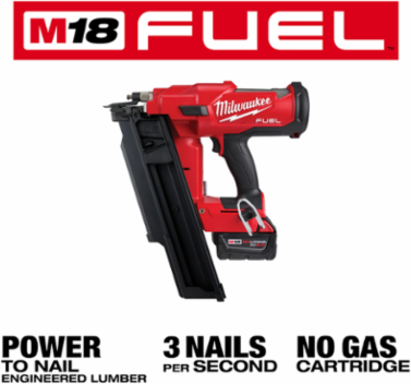 M18 FUEL Framing Nailer Kit, 21 Degree, 3.5 Inch Fasteners, 9.4 lbs