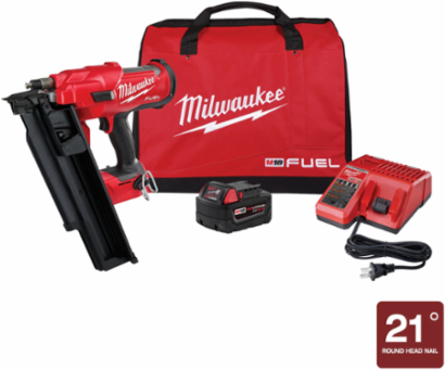 M18 FUEL Framing Nailer Kit, 21 Degree, 3.5 Inch Fasteners, 9.4 lbs