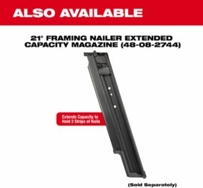 M18 FUEL Framing Nailer Kit, 21 Degree, 3.5 Inch Fasteners, 9.4 lbs