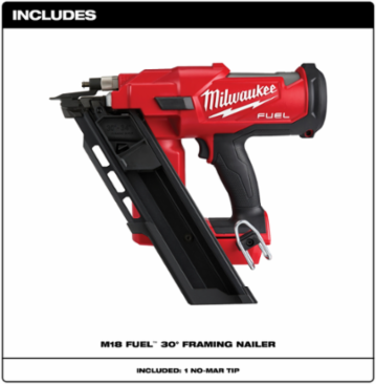 M18 FUEL™ 30 Degree Framing Nailer