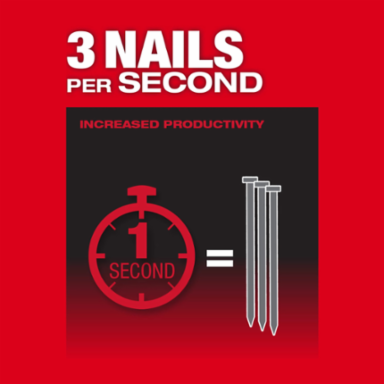 M18 FUEL 30 Framing Nailer Kit, 3.5 Inch Max Fastener Length, 9.4 lbs