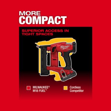 M18 FUEL 18 Gauge Cordless 1/4 Inch Narrow Crown Stapler, 6.4 lbs