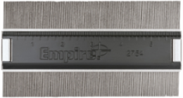 Stainless Steel Contour Gauge, 6 Inch Metal Casing, 1-7/8 Inch Depth