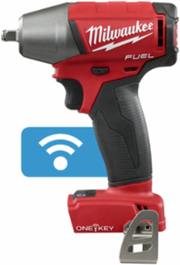 M18 FUELTM 3/8 Inch Compact Impact Wrench, 210 ft-lbs Torque, 2500 RPM, Cordless