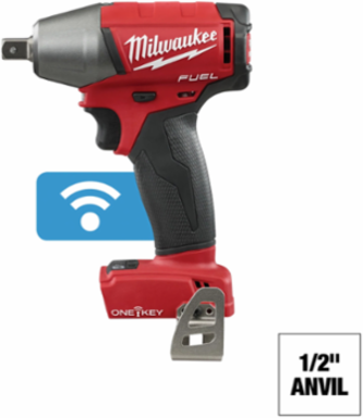 M18 FUELTM 1/2 Inch Compact Impact Wrench, 220 ft-lbs Torque, Cordless