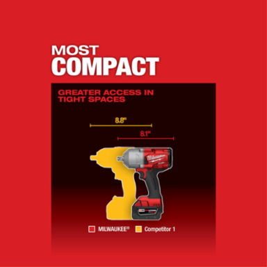 M18 FUEL™ 1/2 in. High Torque Impact Wrench with Pin Detent Kit
