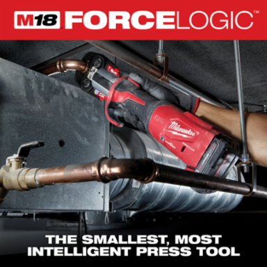 M18 FORCE LOGIC Long Throw Press Tool Kit, 1-1/2 to 2 Inch Capacity