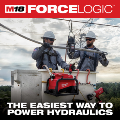 M18™ FORCE LOGIC™ 10,000PSI Hydraulic Pump Kit, 15.87 Inch Length, Cordless