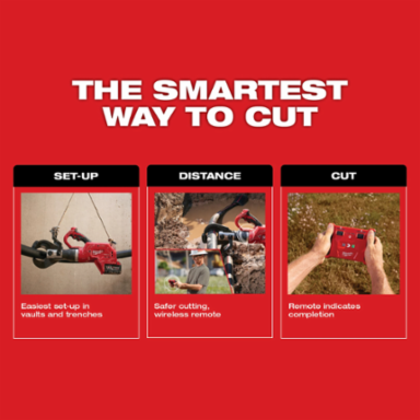 M18 FORCE LOGIC 3 Inch Underground Cable Cutter, 1500MCM, Wireless Remote