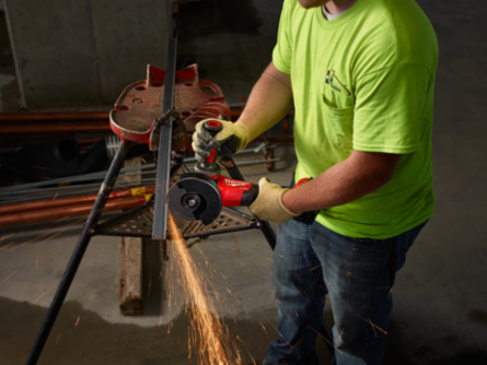 M18™ FUEL™ 4-1/2 in. / 5 in. Grinder, Slide Switch Lock-On 1 Battery