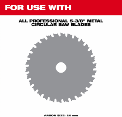 M18 FUELTM Metal Circular Saw 5-3/8 Inch, 3900 RPM, 4.8 lbs, Brushless Motor