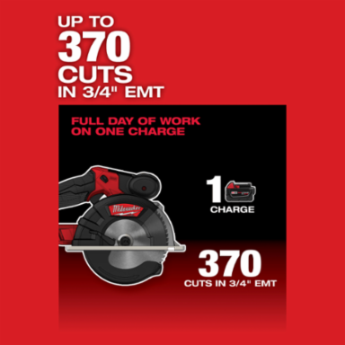 M18 FUELTM Metal Circular Saw 5-3/8 Inch, 3900 RPM, 4.8 lbs, Brushless Motor