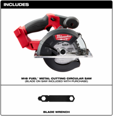 M18 FUELTM Metal Circular Saw 5-3/8 Inch, 3900 RPM, 4.8 lbs, Brushless Motor