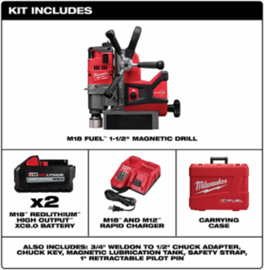 M18 FUEL™ 1-1/2" Magnetic Drill Kit