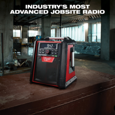 M18 Jobsite Radio/Charger, Bluetooth, 40 Watt Amplifier, Weather Resistant