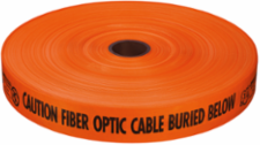 DURATEC Reinforced Non-Detectable Fiber Optic Cable Tape 3 Inch x 6000 ft, 7 mil Thickness