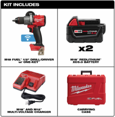 M18 FUEL™ 1/2 in. Drill with One Key™ Kit