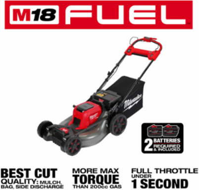 M18 FUEL™ 21" Self-Propelled Dual Battery Mower Kit