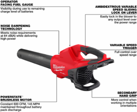 M18 FUEL™ Dual Battery Blower