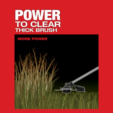 M18 FUEL™ String Trimmer with QUIK-LOK™ Attachment Capability