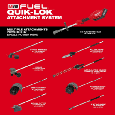 M18 FUEL™ 10" Pole Saw w/ QUIK-LOK™-Reconditioned