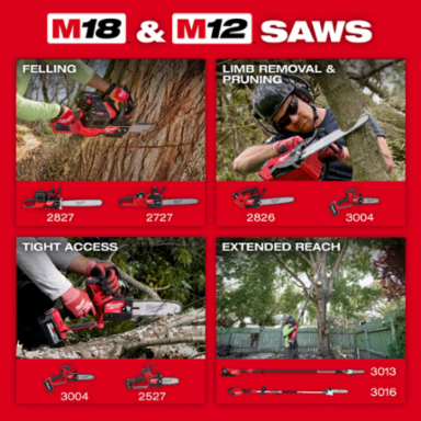 M18 FUEL™ 14" Top Handle Chainsaw 2 Battery Kit