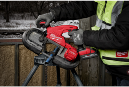 M18 FUEL Compact Band Saw 3-1/4 Inch Cutting Capacity, 8/10 TPI Blade