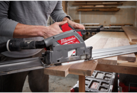 M18 FUELTM 6-1/2 Inch Plunge Track Saw Kit, 6500 RPM, Cordless, 9.13 lbs