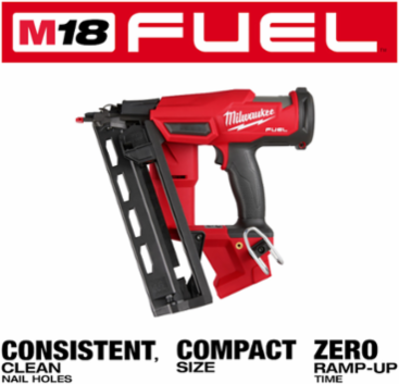 M18 FUEL™ 16 Gauge Angled Finish Nailer-Reconditioned
