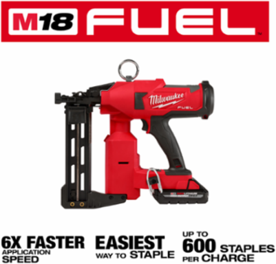 M18 FUEL Utility Fencing Stapler Kit, 1.5-2 Inch Staples, Cordless, 11.2 lbs