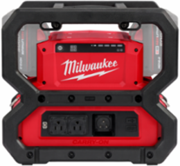 M18™ CARRY-ON™ 3600W Portable Power Supply, 1800W Rated, 28 lbs, Inverter