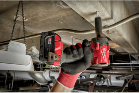 M18 FUELTM 3/8 Inch Cordless Compact Impact Wrench, 250 ft-lbs Torque, 4.8 Inch Length