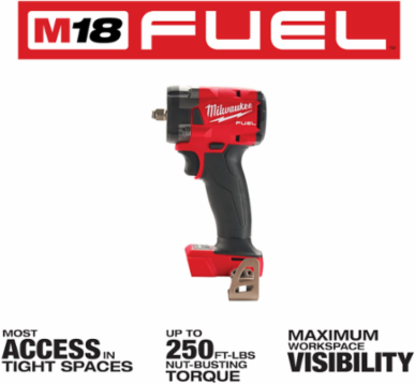 M18 FUEL™ 3/8 Compact Impact Wrench w/ Friction Tool-Reconditioned