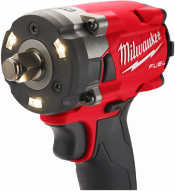 M18 FUELTM 1/2 Inch Compact Impact Wrench - 250 ft-lbs Torque, 4.9 Inch Length