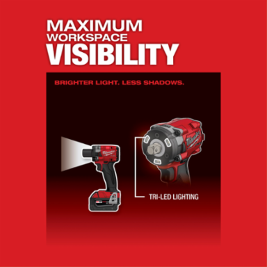 M18 FUELTM 1/2 Inch Compact Impact Wrench, 250 ft-lbs Torque, 4.9 Inch Length