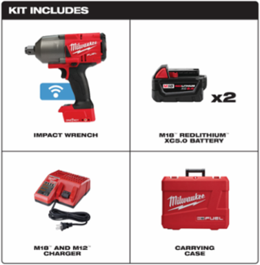 M18 FUEL™ w/ONE-KEY™ High Torque Impact Wrench 3/4 in. Friction Ring Kit